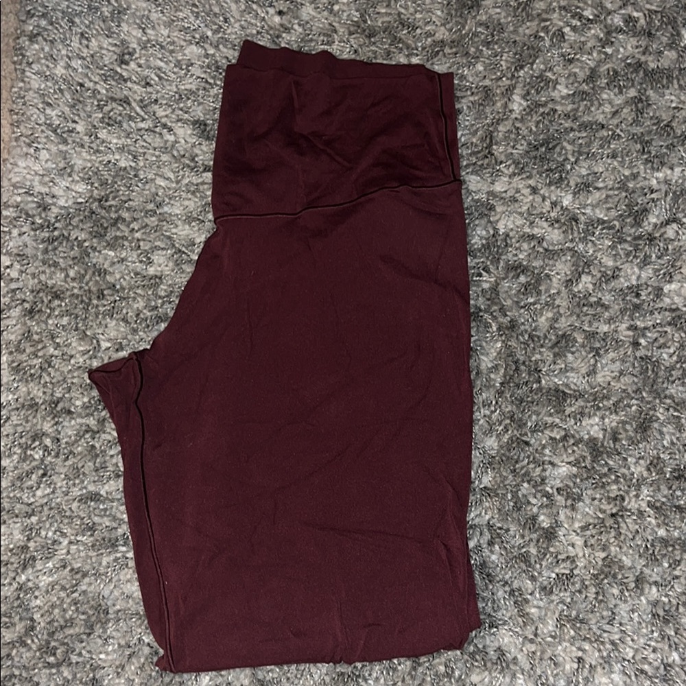 Women’s Offline by Aerie Maroon leggings